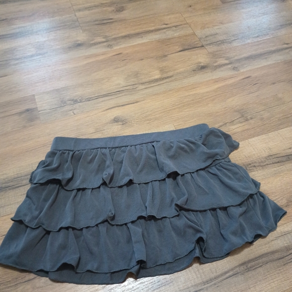 Edikted Black Ruffled Mini Skirt - Picture 3 of 5